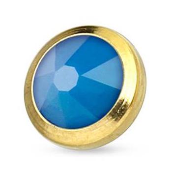 Šperky4U Zlacený microdermal piercing 3 mm - MD01011-03-B