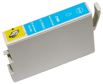 Epson T0422 azurová (cyan) kompatibilní cartridge