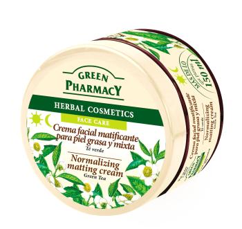 Green Pharmacy Zelený čaj normalizující matující krém 150 ml