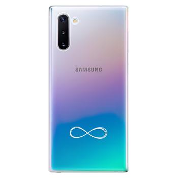 Odolné silikonové pouzdro iSaprio - čiré - Infinity - Samsung Galaxy Note 10