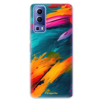 Odolné silikonové pouzdro iSaprio - Blue Paint - Vivo Y72 5G