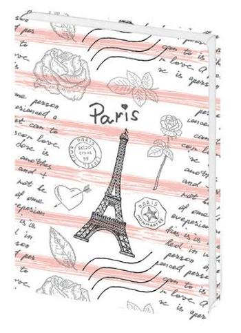 Lyra Zápisník 13 x 19 cm linkovaný Paris love