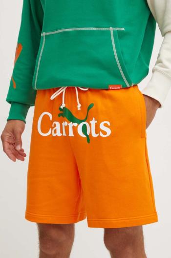 Kraťasy Puma PUMA X CARROTS Shorts pánské, oranžová barva, 627447