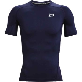 Under Armour HEATGEAR ARMOUR COMP Pánské triko, tmavě modrá, velikost