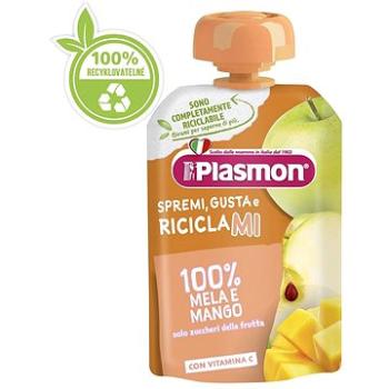 PLASMON bezlepková ovocná jablko a mango 100 g, 7m+ (8001040199244)