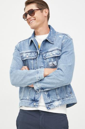 Džínová bunda Calvin Klein Jeans pánská, přechodná