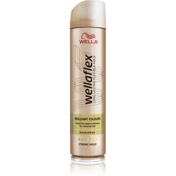 Wella Wellaflex Brilliant Color lak na vlasy se střední fixací pro barvené vlasy 250 ml