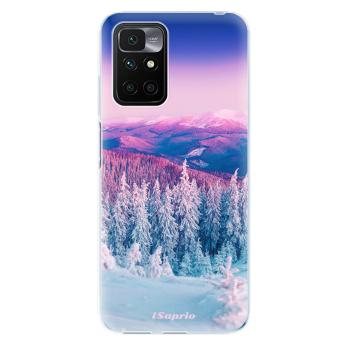 Odolné silikonové pouzdro iSaprio - Winter 01 - Xiaomi Redmi 10