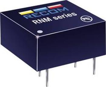 DC/DC měnič Recom RNM-0505S, vstup 5 V/DC, výstup 5 V/DC, 200 mA