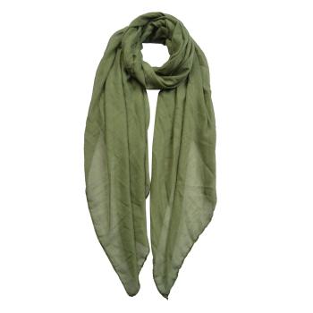 Tmavě zelený šátek - 80*180 cm MLSC0420MGR