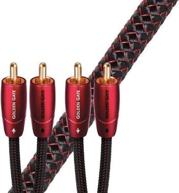 AudioQuest Golden Gate 0,6 m Červená Hi-Fi Audio kabel