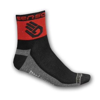 ponožky SENSOR RACE LITE HAND červené Velikost: 39-42