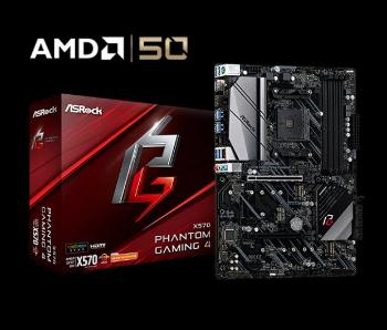 ASROCK MB X570 PHANTOM GAMING 4 (AM4, amd X570, 4xDDR4 4066, PCIE, HDMI +DPort, 8xSATA3 +M.2, USB3.2, 7.1, GLAN, ATX)