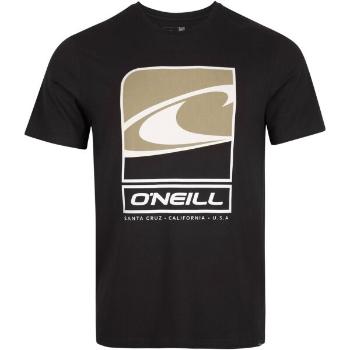 O'Neill FLAG WAVE Pánské tričko, černá, velikost XXL