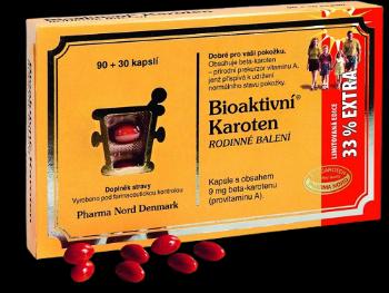 Pharma Nord Bioaktivní Karoten rodinné balení 120 kapslí