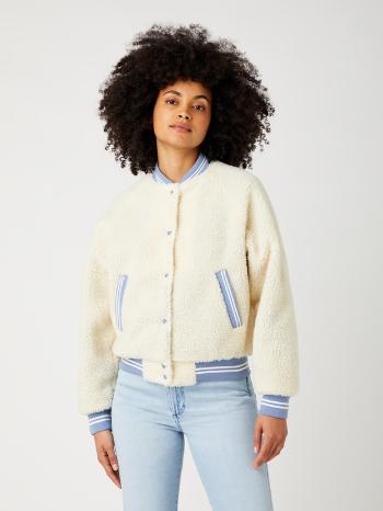 Wrangler Sherpa Bunda Bílá