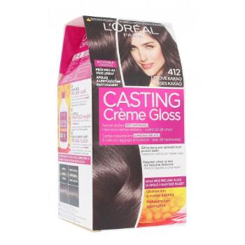 L'Oréal Paris Casting Creme Gloss 48 ml barva na vlasy pro ženy poškozená krabička 412 Iced Cocoa