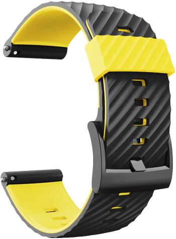 4wrist Řemínek pro Suunto 7, Suunto 9, 9 Baro a Spartan Sport - Yellow/Black