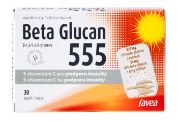 Favea Beta Glucan 555 30 kapslí