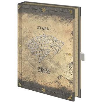Hra o trůny / Game of Thrones - Stark - zápisník (M00334)