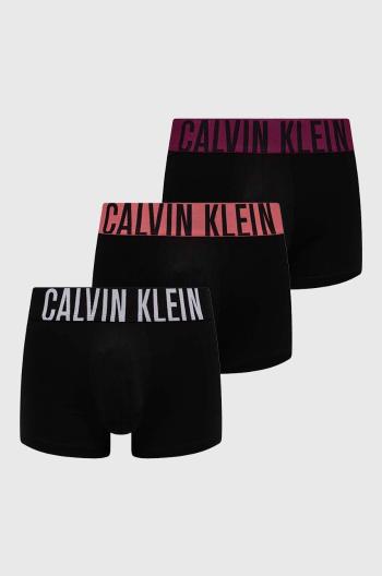 Boxerky Calvin Klein Underwear 3-pack pánské, černá barva, 000NB3775A