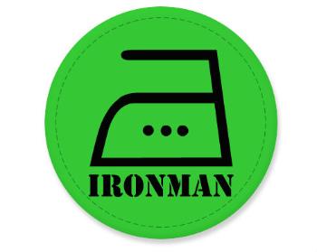 Placka magnet Ironman