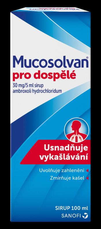 Mucosolvan pro dospělé 30 mg sirup 100 ml