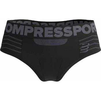 Compressport SEAMLESS BOXER W Dámské funkční boxerky, černá, velikost L