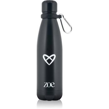 ZOE Heart Logo Stainless Steel Bottle nerezová láhev na vodu barva Black 500 ml