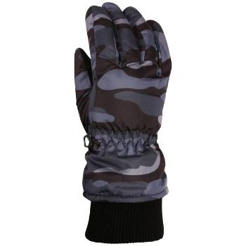 Lewro UNITY Dětské zimní rukavice, tmavě šedá, velikost 8-11