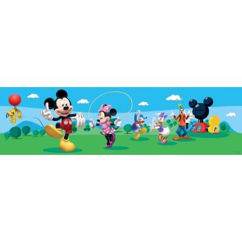 AG Art Samolepicí bordura Mickey Mouse a jeho přátelé, 500 x 14 cm