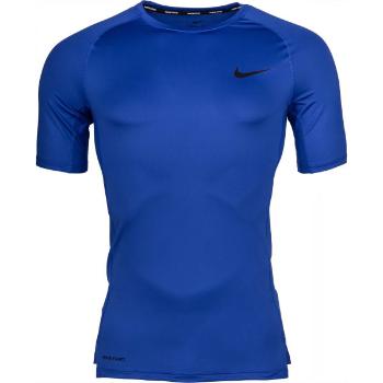 Nike NP TOP SS TIGHT M Pánské tričko, modrá, velikost XL