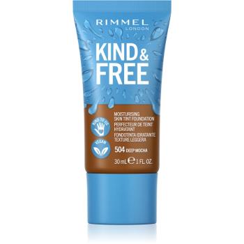 Rimmel Kind & Free lehký hydratační make-up odstín 504 Deep Mocha 30 ml