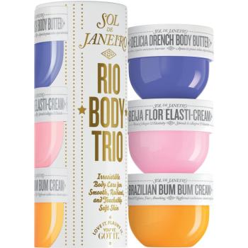 Sol de Janeiro Rio Body Trio dárková sada (pro hydrataci a vypnutí pokožky)