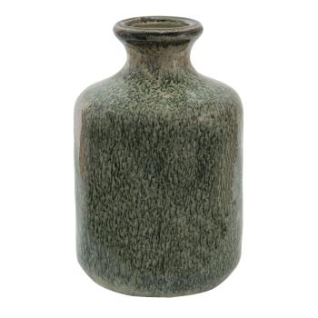 Zelená dekorační váza Mion M - Ø 11*17 cm 6CE1408M