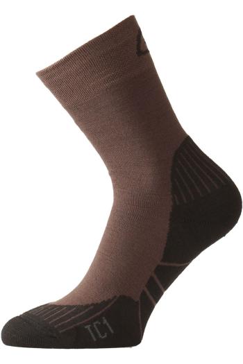 Lasting funkční ponožky TC1 hnědé Velikost: (38-41) M