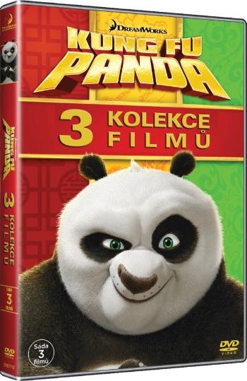 Kung Fu Panda 1-3 - kolekce (3 DVD)