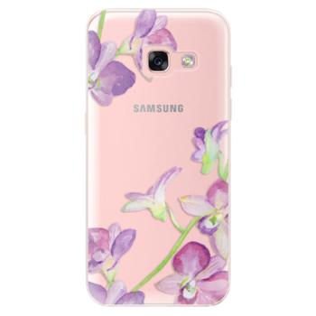 Odolné silikonové pouzdro iSaprio - Purple Orchid - Samsung Galaxy A3 2017