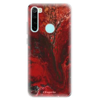 Odolné silikonové pouzdro iSaprio - RedMarble 17 - Xiaomi Redmi Note 8