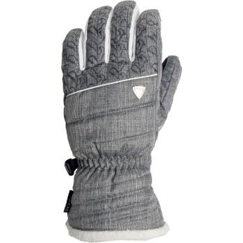 Rossignol W TEMPTATION IMPR G Dámské lyžařské rukavice, šedá, velikost S