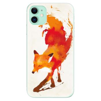 Odolné silikonové pouzdro iSaprio - Fast Fox - iPhone 11