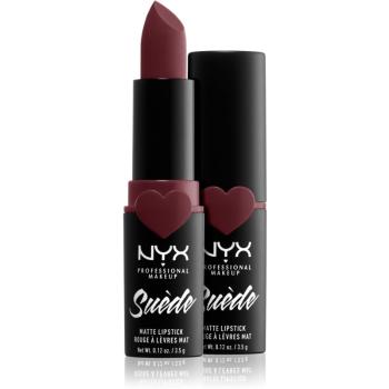 NYX Professional Makeup Suede Matte Lipstick matná rtěnka odstín 06 Lalaland 3.5 g