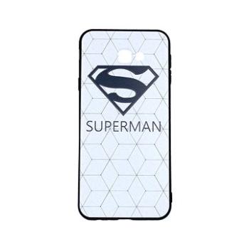 TopQ Samsung J4+ 3D silikon bílý Superman 33753 (Sun-33753)