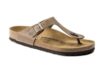 Birkenstock Gizeh NU Oiled Tabacco Brown Narrow Fit hnědé 943813