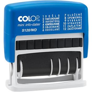 COLOP S 120/WD Mini-Info Dater, datumové razítko+text (100007)