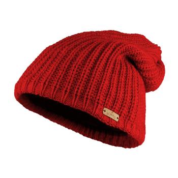 Bontis Dámská spadená zimní čepice s fleecem - Červená | uni