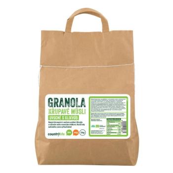 Granola - Křupavé müsli ovocné s klikvou 5 kg BIO COUNTRY LIFE