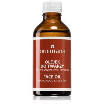Orientana Sandalwood & Turmeric Face Oil omlazující pleťový olej 50 ml