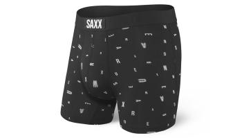 Saxx Vibe Boxer Brief Black Eye Chart  černé SXBM35BEY