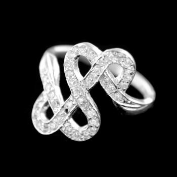 Stříbrný prsten 15437